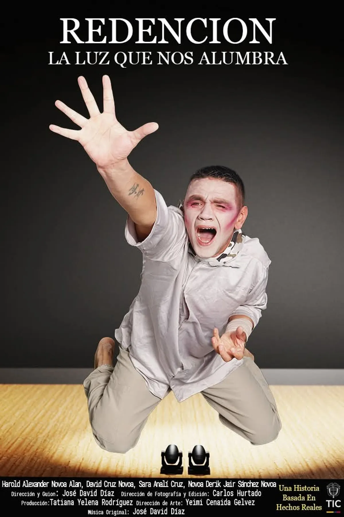 Artista escénico participante en proceso de inclusión